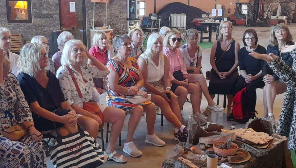 Visite d'une fabrique de liège