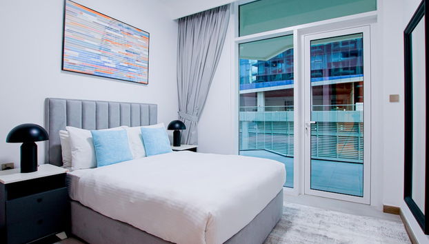 Sophisticated 2BR Apt in Business Bay’s Prime Location - Foto 2, Habitación