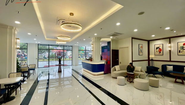 Coin salon dans le hall