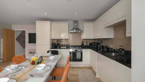 Luxury Hoxton 2 Bedroom 2 Bathroom Apartment With Balcony Sleeps 6 - Foto 4, stove, toaster
