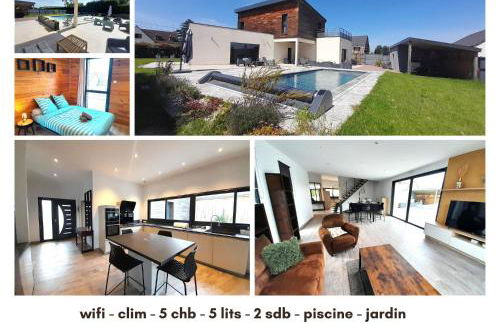 Sublime villa 9 pers- 5chb-pisicne-wifi - Foto 1