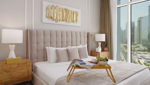 Maison Privee - Tranquil Apt w/ Mesmerizing Views cls to Marina - Foto 5, Habitación