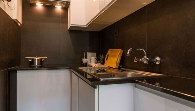 Modern Studio With Balcony Near the Beach - Foto 5, Habitación