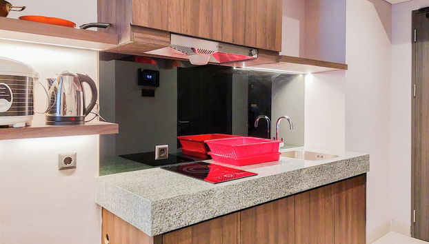 Best Deal And Homey 1Br Apartment Carstensz Residence - Foto 5, Cocina privada