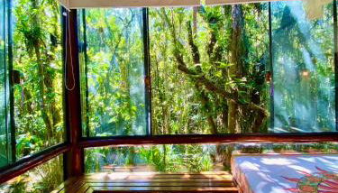 Maresias, Chalé H31 em condomínio dentro da Mata Atlântica e de frente a Entrada 18 da praia - Foto 5, Garden view