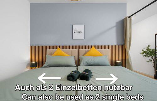 Exklusives Studio - Zentral Innenstadtlage - Kostenloser Parkplatz - Aufzug - Modern für bis zu 4 Personen - Smart Home - Foto 27