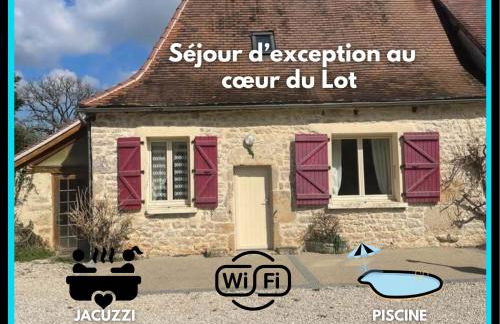 Gîte le Cantou, Martel avec piscine & jacuzzi - Foto 2