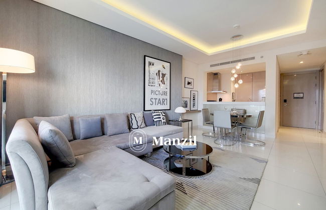 Manzil - Cozy 1BR in Paramount w Burj Khalifa View - Photo 7