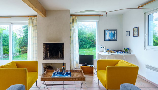 Holiday Home maison bleue by Interhome - Foto 5, Living Room