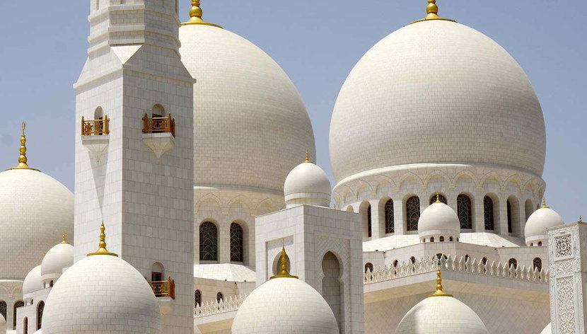 Excursion à Abou Dabi - Photo 2, Mosquée Sheikh Zayed