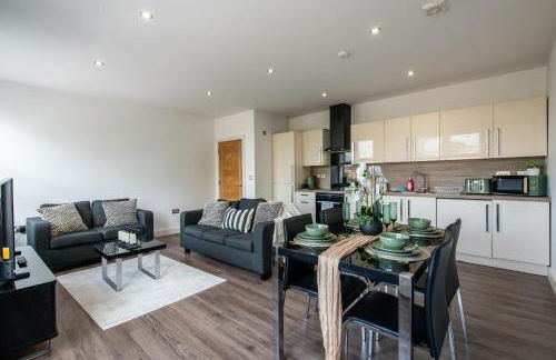 Birmingham Jewellery Quarter 1BR with Parking & WiFi - Foto 12