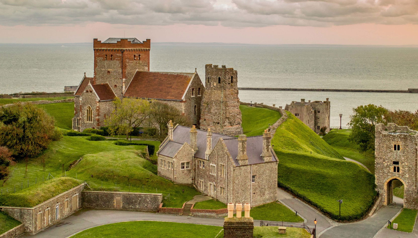 Ingresso do castelo de Dover