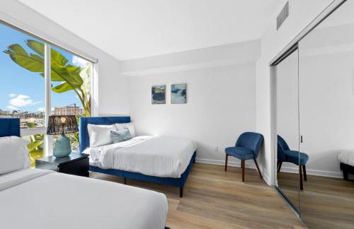 The Turquoise Lounge - Chic 2BR Beach view Pool, Sauna - Foto 31