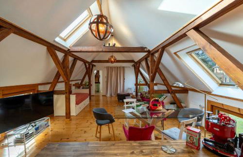 Historisches Retro Loft 70m2 mit Garten & Seenähe - Foto 17