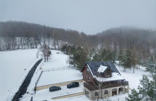 Forest Zen Małastów dom z prywatną balią z widokami na las - Foto 71