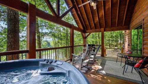 Just the Two of Us RIVER FRONT Luxury Cabin - Foto 3