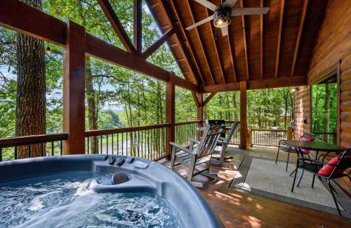 Just the Two of Us RIVER FRONT Luxury Cabin - Foto 3