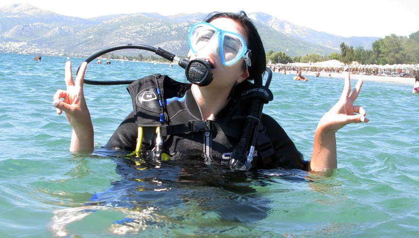 Beginner's Scuba Dive in Nea Makri