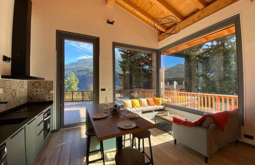 Mountain Cabin - vue montagne - 4 personnes - Foto 8