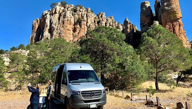 Excursión a Sombrerete - Foto 4, Tomando fotos en el Parque Nacional Sierra de Órganos