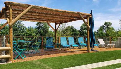 Gîte La Terrasse du Loir à 2km du Zoo de la Flèche - Photo 3, sunbed, Garden view