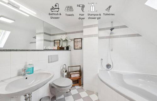 Gelbe Koffer - Vintage Maisonette in Neunkirchen - 2 separate Schlafzimmer - bis 4 Pers - Photo 7