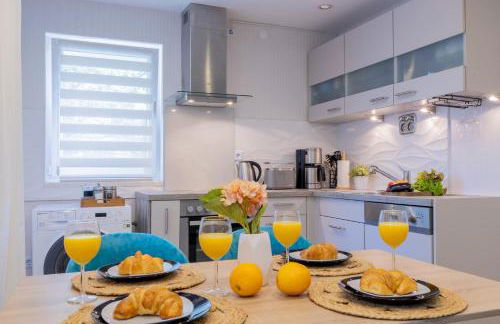 Gelbe Koffer - Design-Apartment in Schiffweiler - 2 Parkplätze - Self-Check-in - ruhig & naturnah - Foto 4