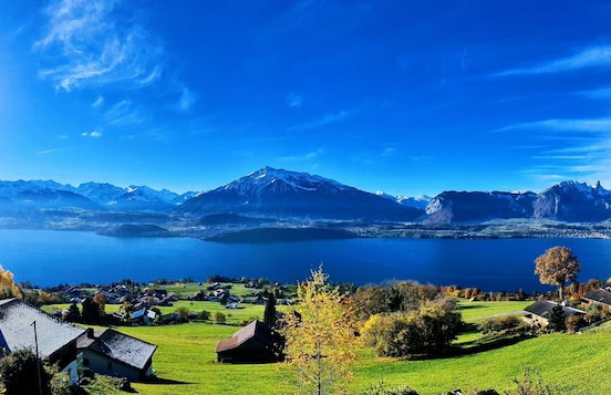 Chalet With Panoramic Views of the Mountains of the Oberland and Lake Thun - Foto 65