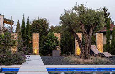 Domizil Relax - Heimathafen mit ruhiger Terrasse, Blick auf Wasserbecken und Garten - Photo 18