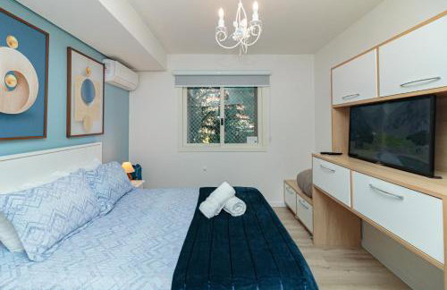 Apartamento à 10 min Centro para 06 Pessoas com Lareira, Ar condicionado e Wi-Fi Veloz - Foto 26