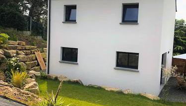 Maison moderne pour 7 personnes à Lancieux à 5 minutes des plages - Foto 3, Garden, Garden view