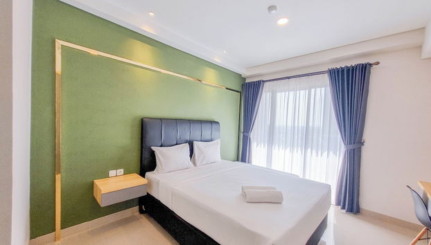 Homey And Minimalist Studio At Patraland Amarta Apartment - Foto 2, Habitación