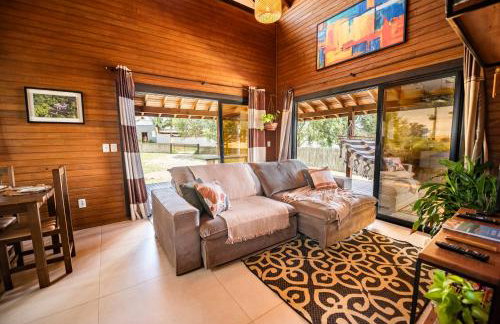 Cabana Aconchegante a 800m da Praia com 4 Quartos, Lareira Externa, Aquecedor em 2 Quartos, Netflix e Pet Friendly - Foto 64