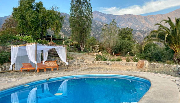 Piscina do Swiss Ecolodge La Linda Loma