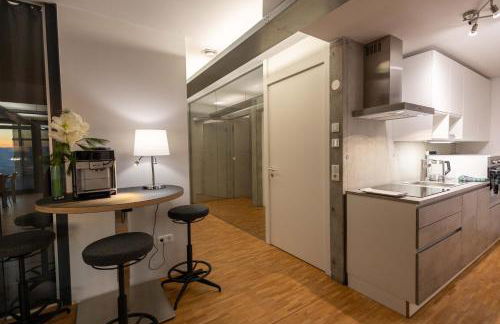 Apartment "Little Manhattan" - Business-27 qm-ruhig-Parkplatz-Arbeitsplatz-Aussicht - Foto 20