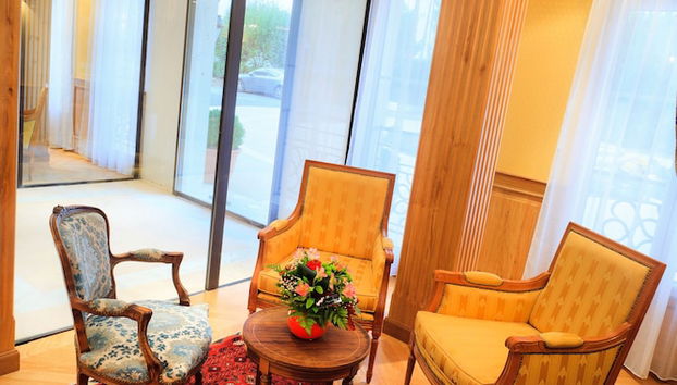 Sala de estar do lobby