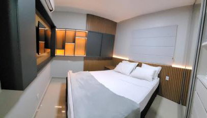 Apto 2 Quartos Premium Blue Life 1 Próximo à UniEvangélica e Hospitais - Foto 4, wardrobe