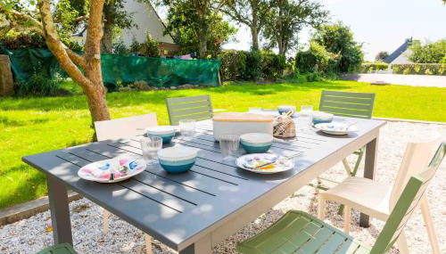 À 490m de la plage, maison neuve pour 8 - Foto 1, Garden, Garden view