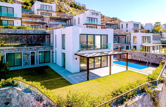 Tranquil Yalıkavak Retreat: Private Pool, Sea Views & Family Paradise - Foto 1