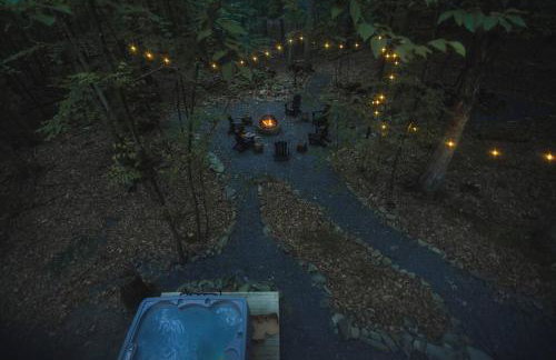 A-Frame Hot Tub Hike Firepit Design - Foto 59