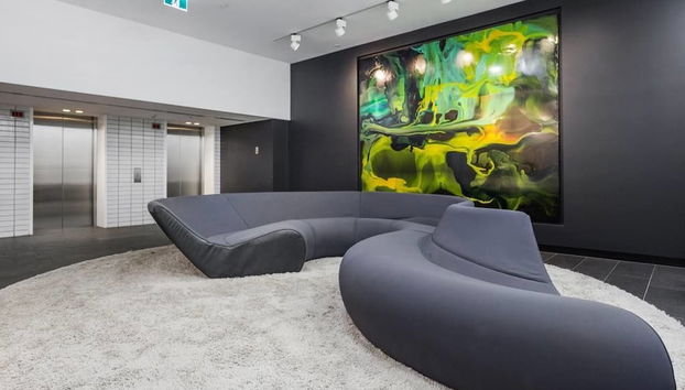 Zona de estar del vestíbulo