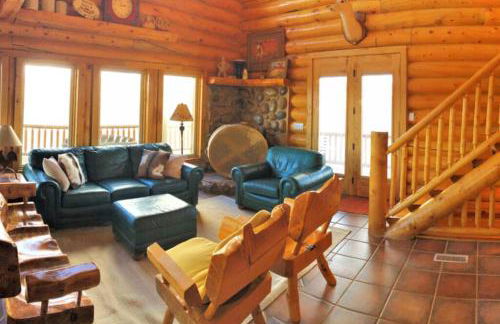 Red Rock Ranch Log Cabin: Large, Fully Furnished - Foto 14