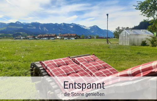 Bauernhof Finkel - Ferienwohnungen mit Balkon - Bergsicht - Traktor mitfahren - Tiere streicheln - entspannter Familienurlaub - zentrale Lage nahe Oberstdorf - Foto 71