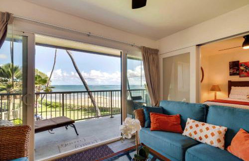 Waipouli Beachfront Condo with Balcony and Ocean Views - Foto 1