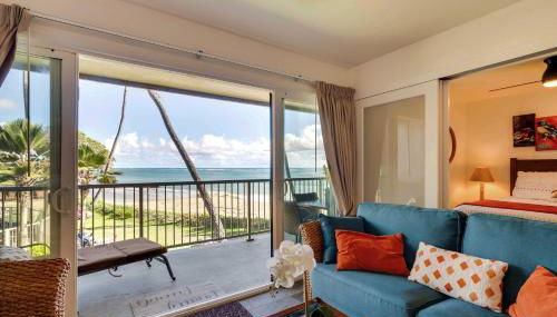 Waipouli Beachfront Condo with Balcony and Ocean Views - Foto 1