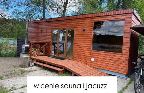 Domek całoroczny HAWAJE nad jeziorem Kazub - Foto 2