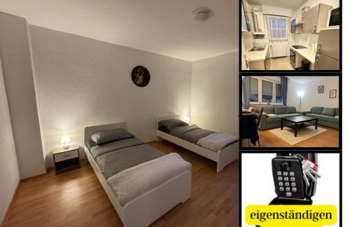 Oelde Modernes Apartment für Monteure & Familien Zentral 4 Gäste - Foto 5