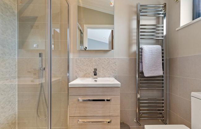 Ael-y-bryn - Luxury Lodge Hot Tub Three En-suite Bedrooms - Foto 19