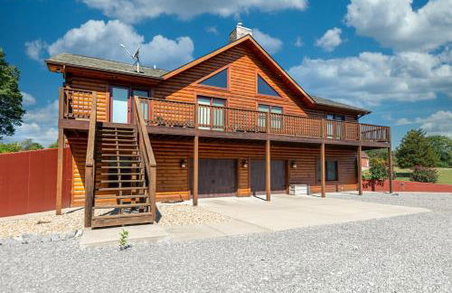 Luxury 4BR Log Cabin Near SIU & Wine Trail - Foto 10