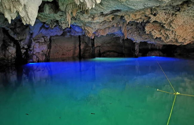Escursione alla laguna di Kaan Luum e cenote maya - Foto 4